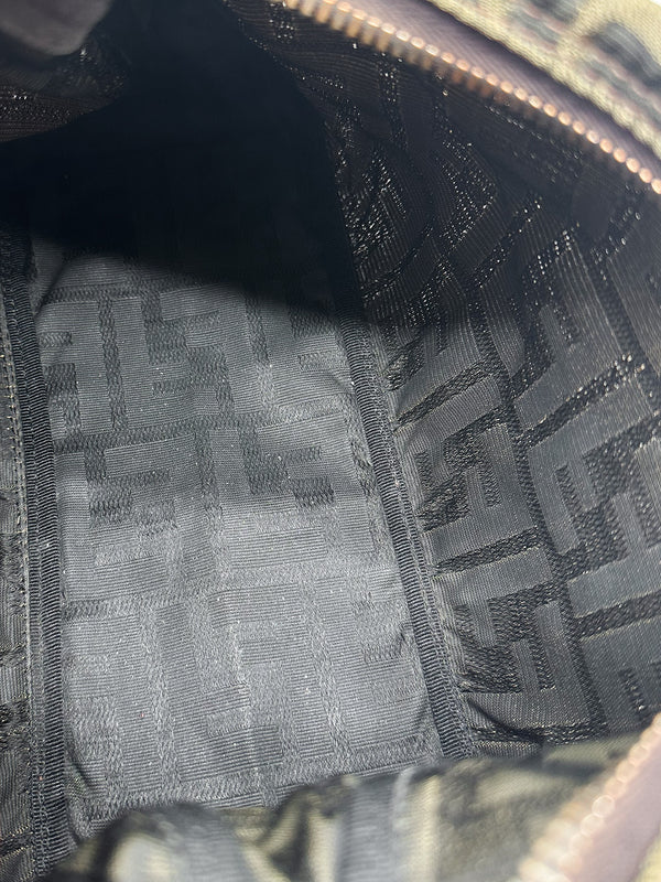 Fendi Zucca Canvas Mini Pouch