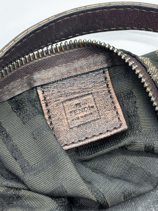 Fendi Zucca Canvas Mini Pouch
