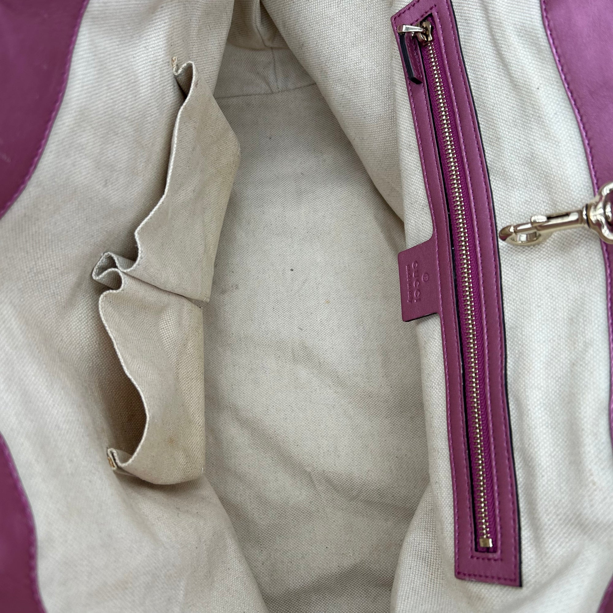 Gucci Heart Bit Charm Tote Bag