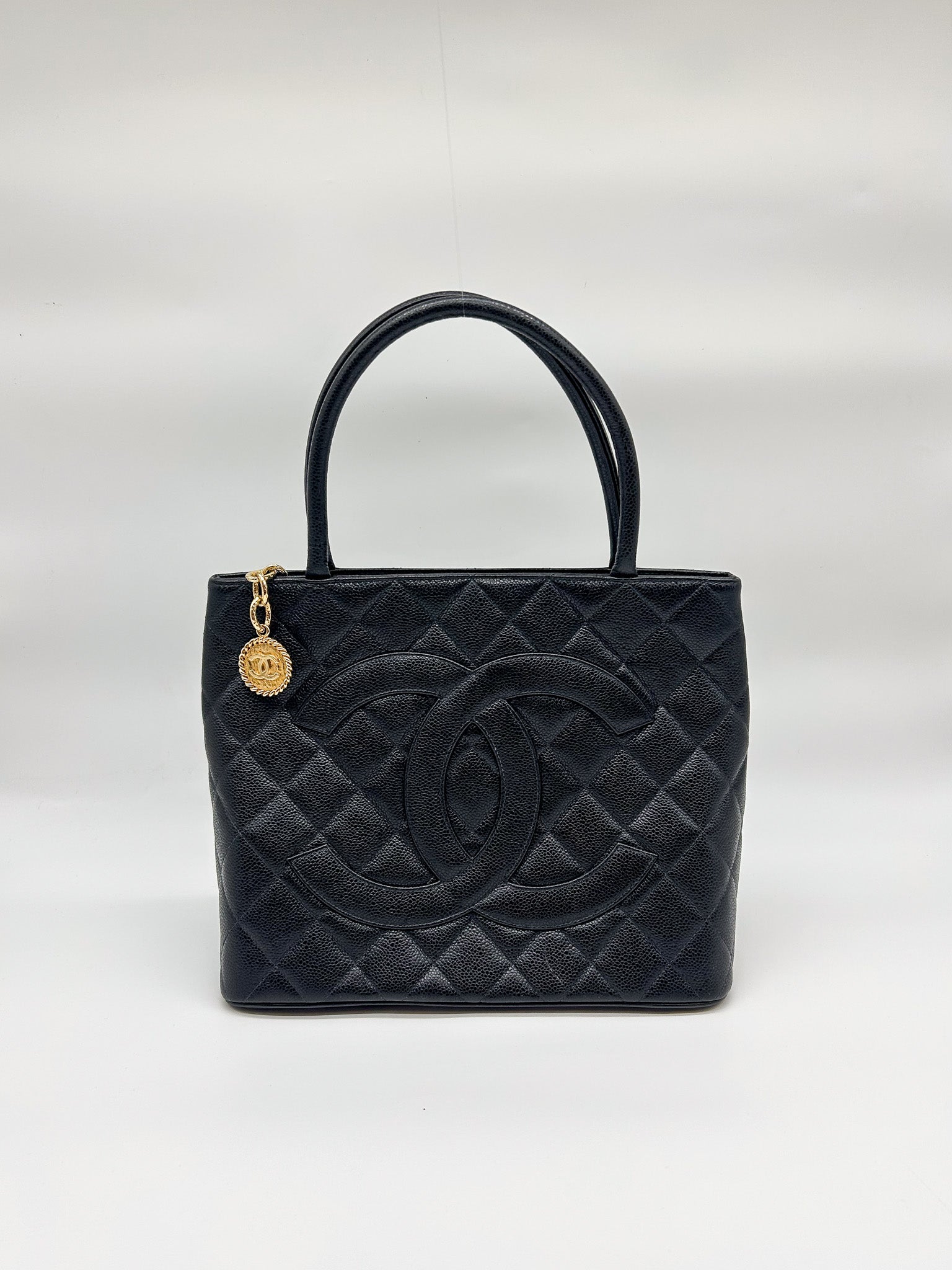 Chanel Caviar Quilted Medallion Tote