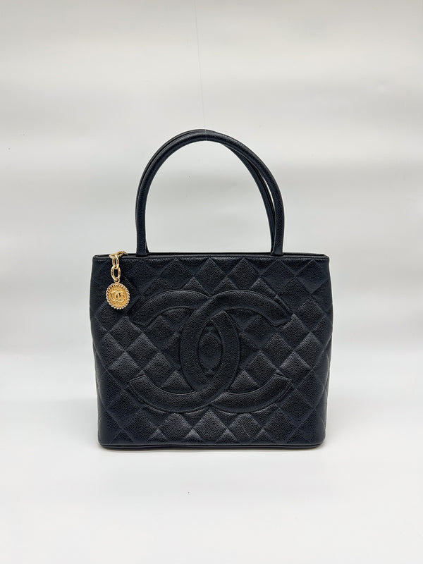 Chanel Caviar Quilted Medallion Tote