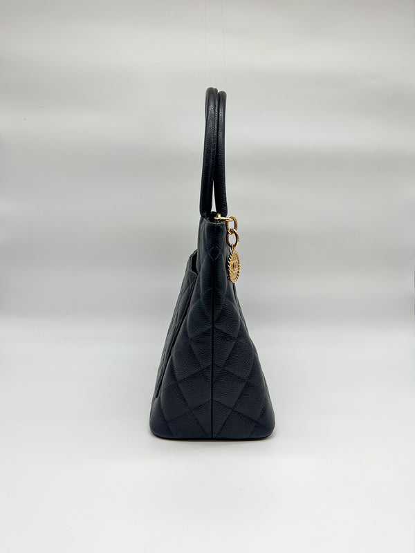Chanel Caviar Quilted Medallion Tote