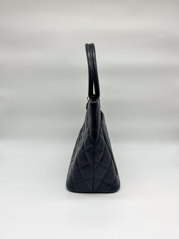 Chanel Caviar Quilted Medallion Tote