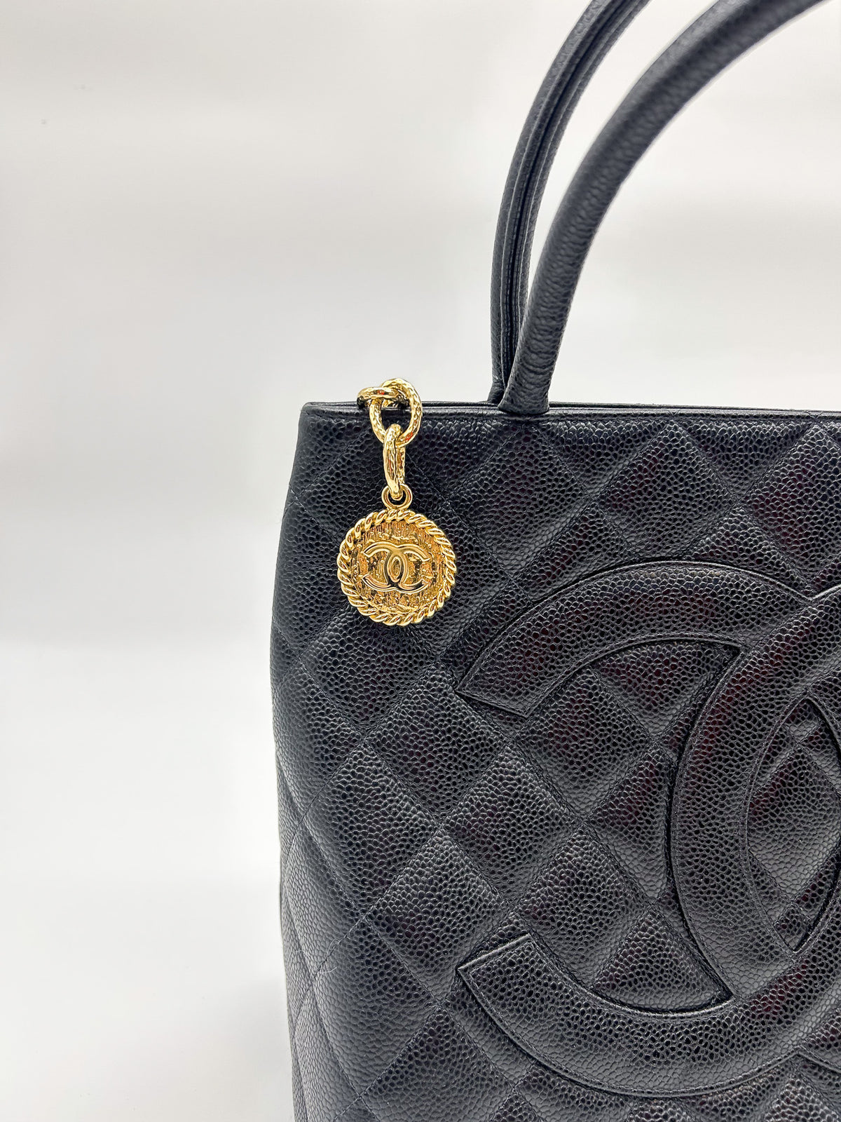 Chanel Caviar Quilted Medallion Tote