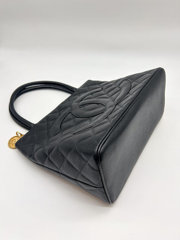 Chanel Caviar Quilted Medallion Tote