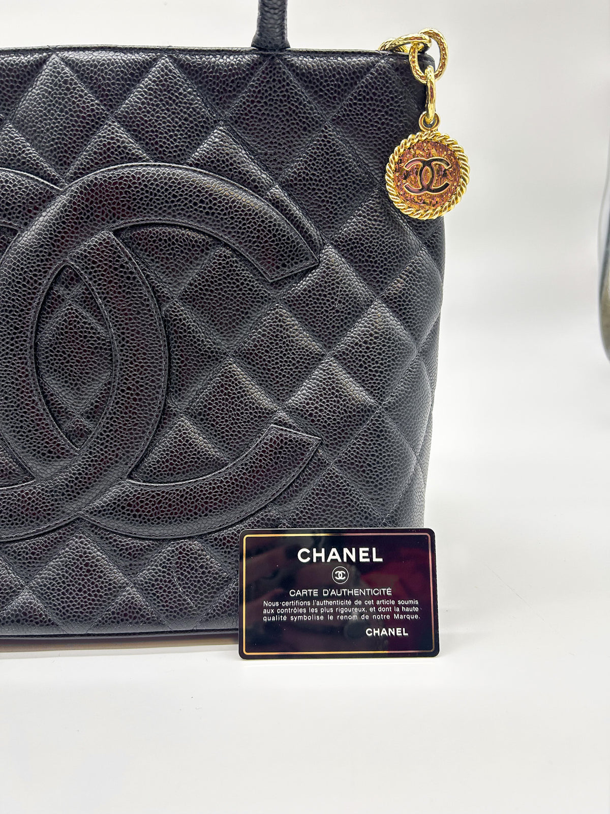 Chanel Caviar Quilted Medallion Tote