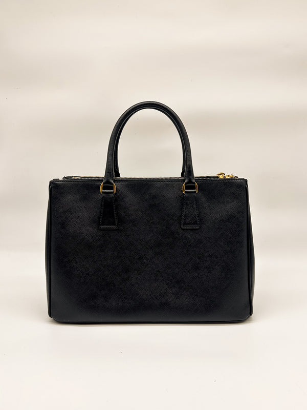 Prada Saffiano Leather Galleria Lux Handbag