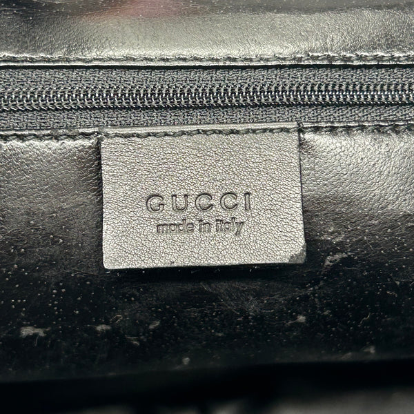 Gucci Leather Bamboo 2 Way Bag