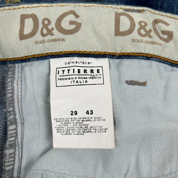 Dolce and Gabbana Cropped Jeans