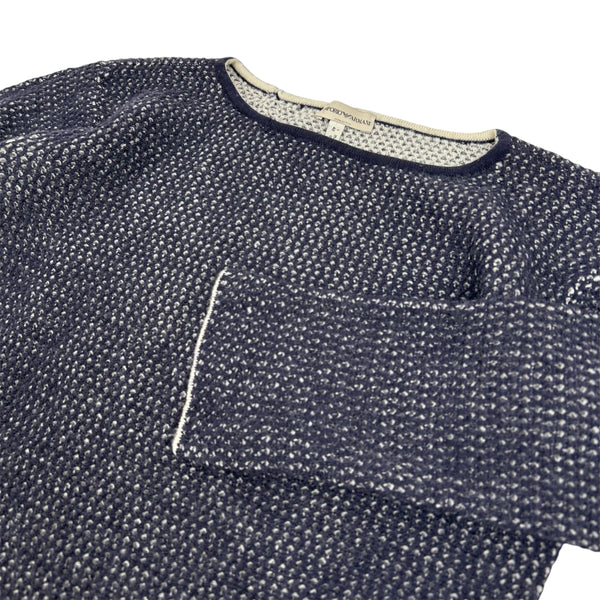 Emporio Armani Knit Roundneck Sweatshirt