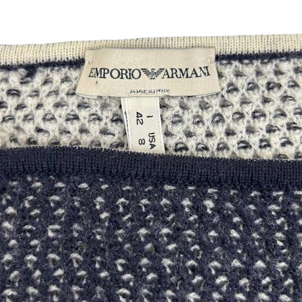Emporio Armani Knit Roundneck Sweatshirt