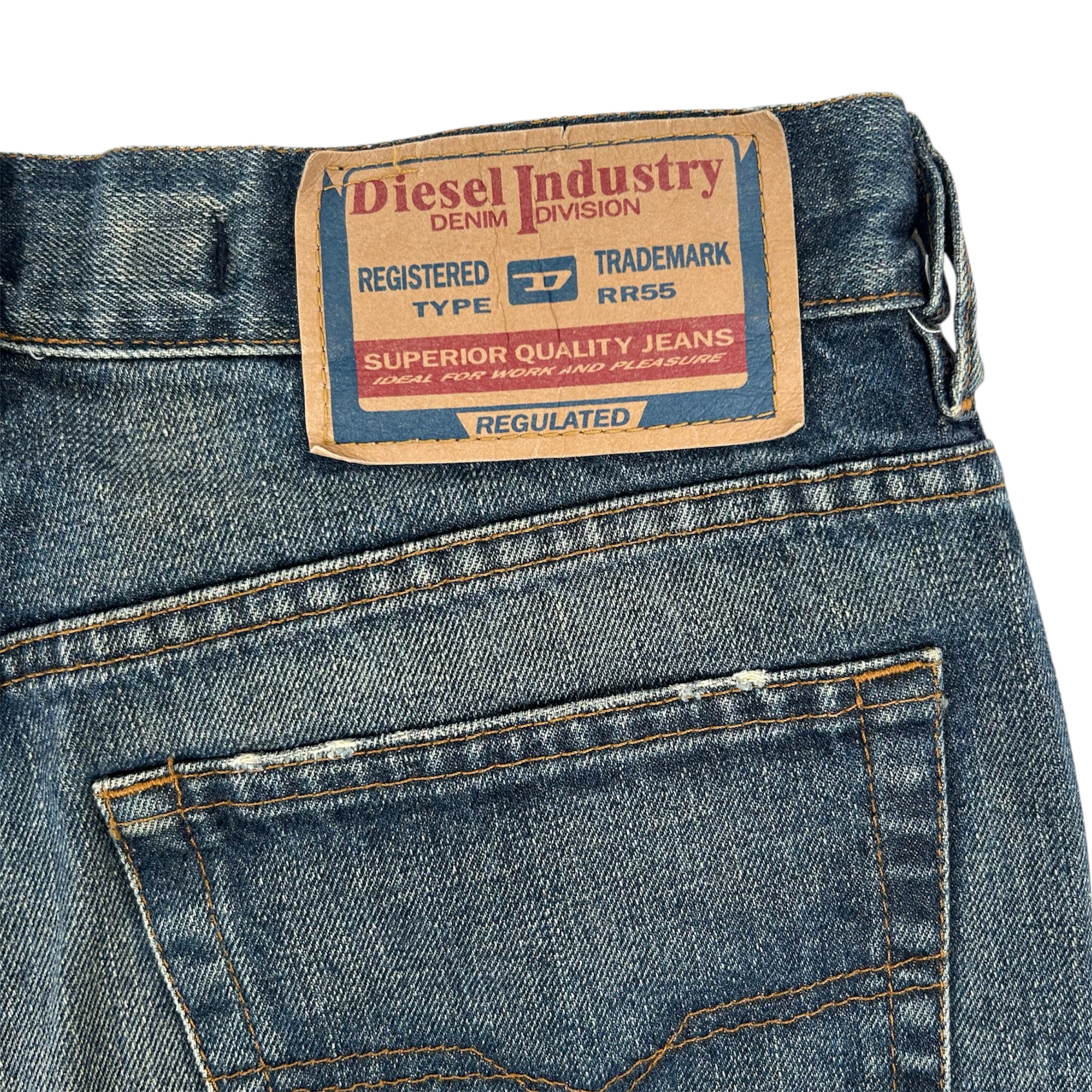 DIESEL archive straight denim pants 00s