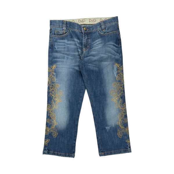 Dolce and Gabbana Cropped Jeans