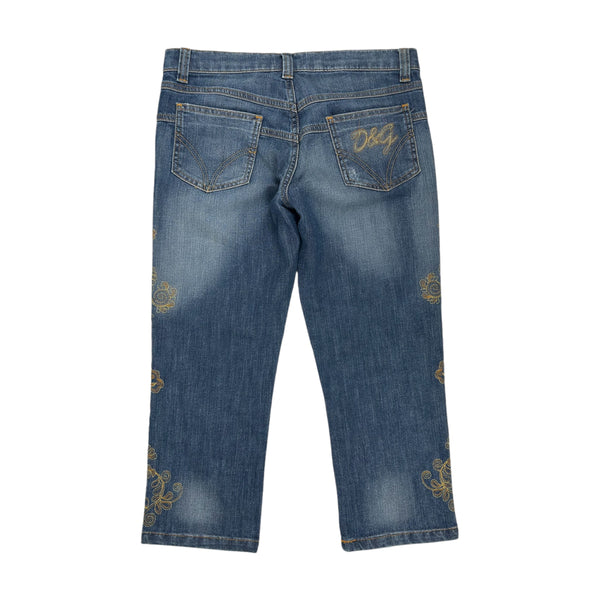 Dolce and Gabbana Cropped Jeans