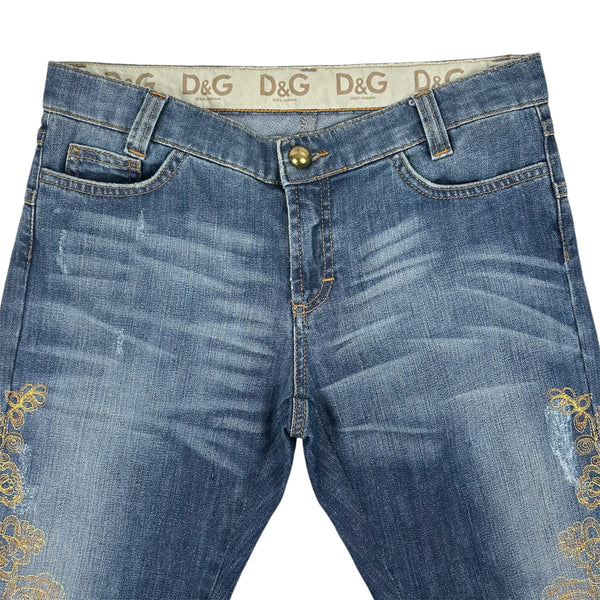 Dolce and Gabbana Cropped Jeans