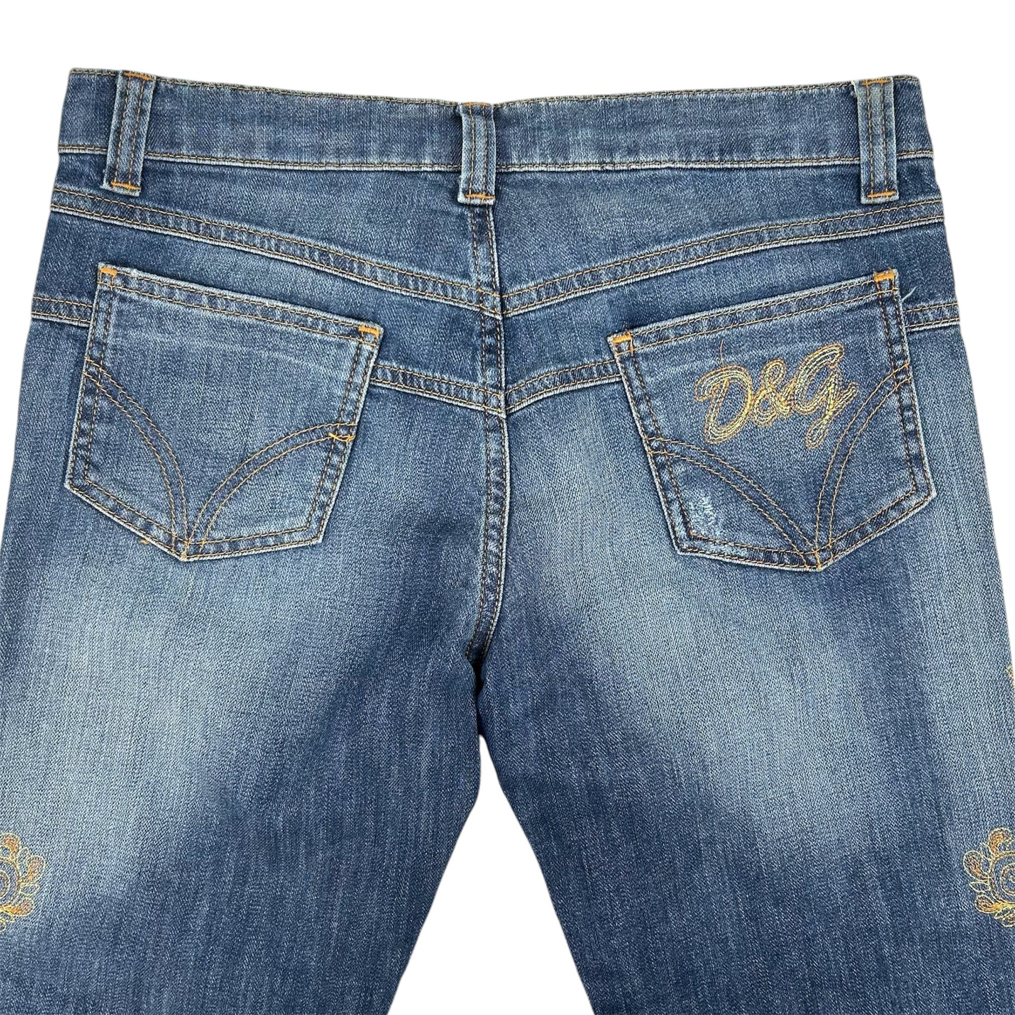 Dolce and Gabbana Cropped Jeans