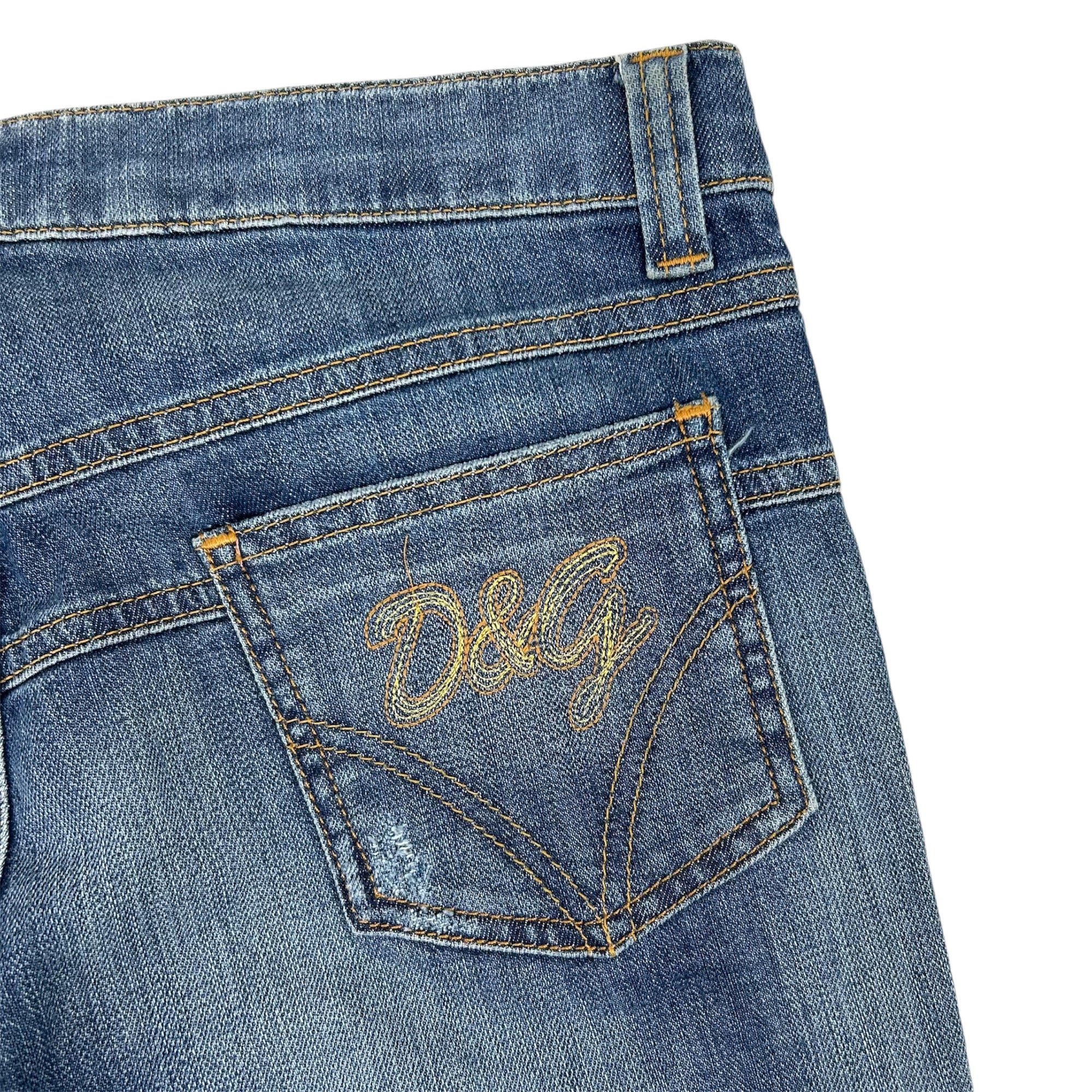 Dolce and Gabbana Cropped Jeans