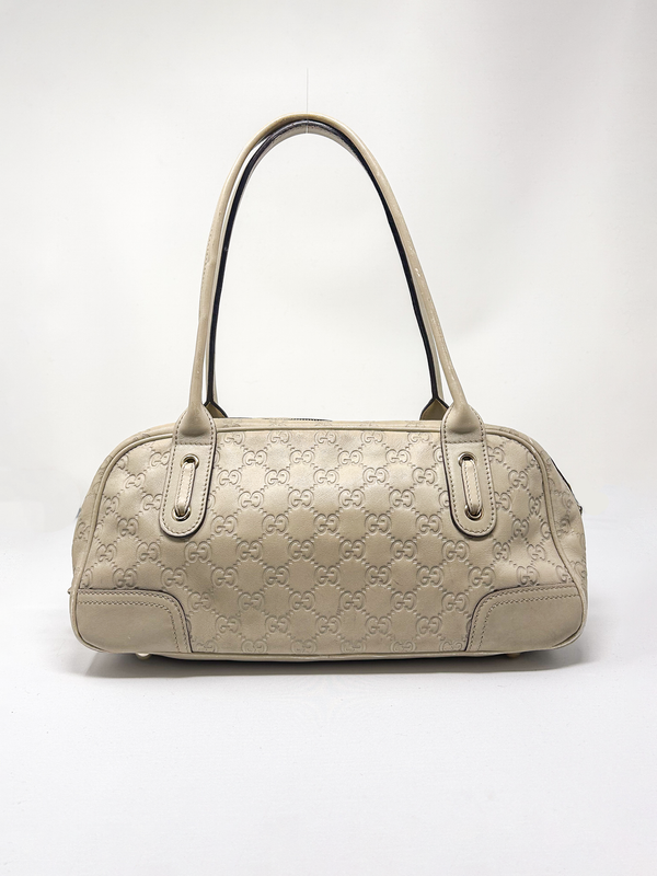 Gucci Leather Princy Boston Bag