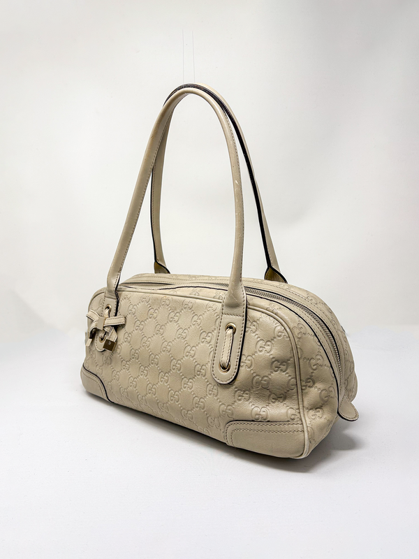 Gucci Leather Princy Boston Bag