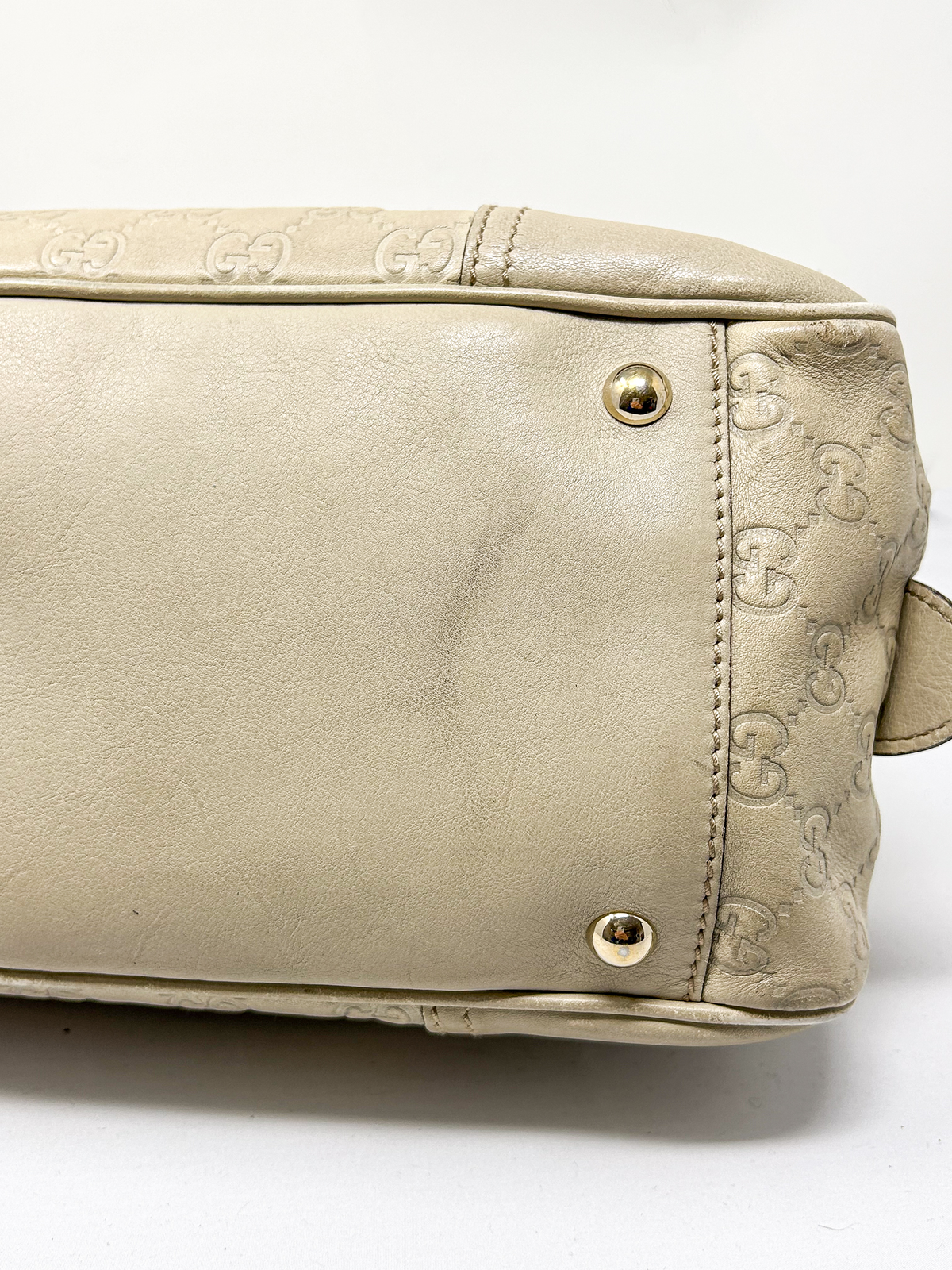 Gucci Leather Princy Boston Bag