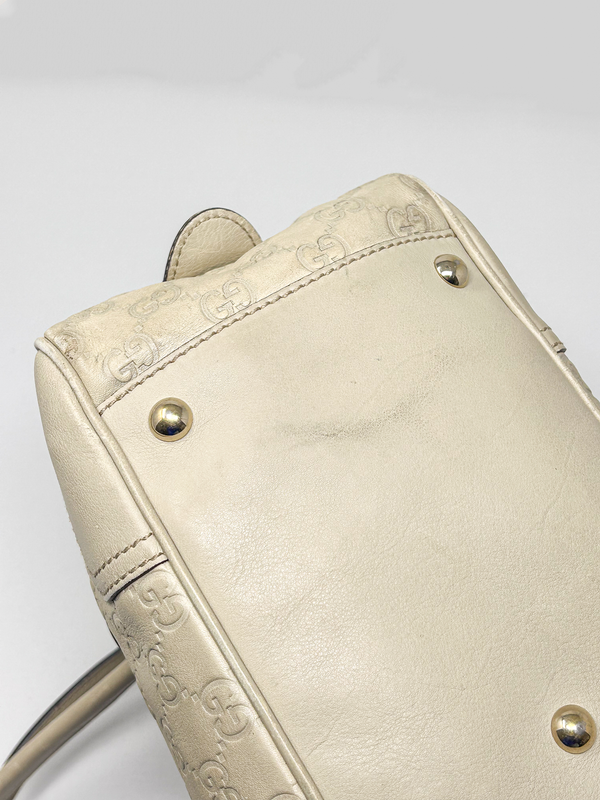 Gucci Leather Princy Boston Bag