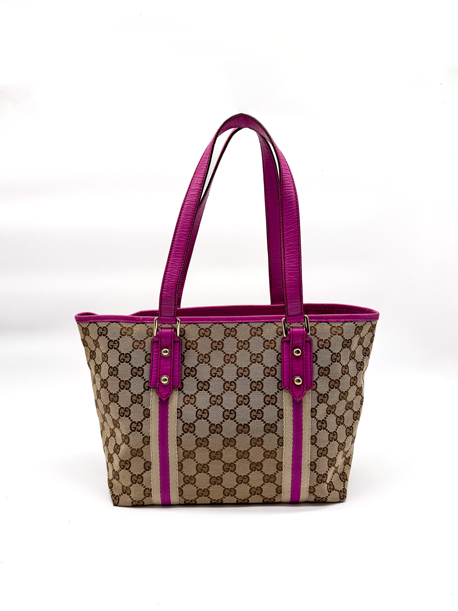 Gucci Jolicoeur GG Canvas Tote Bag