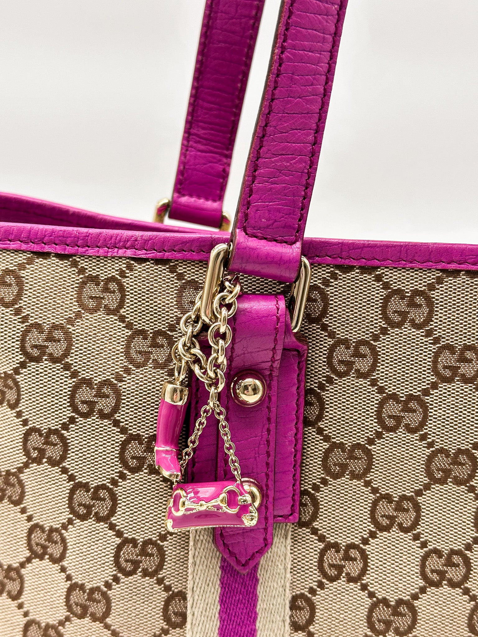 Gucci Jolicoeur GG Canvas Tote Bag
