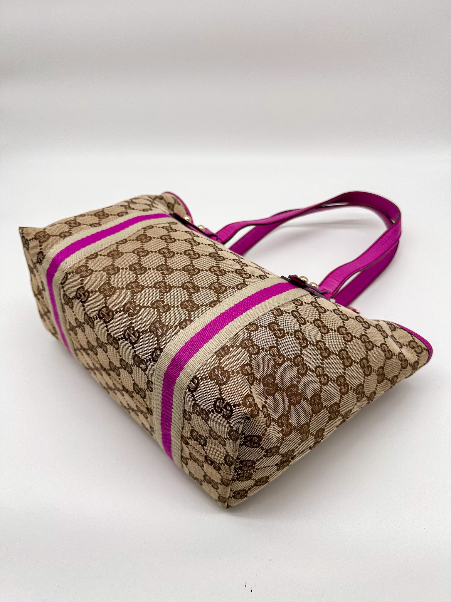 Gucci Jolicoeur GG Canvas Tote Bag