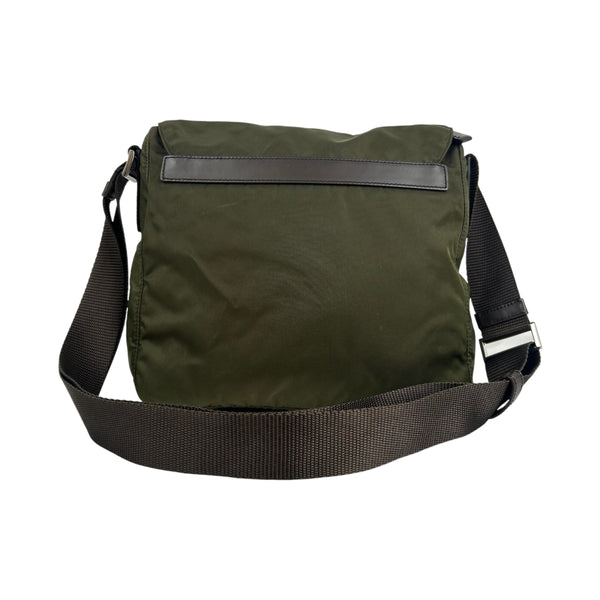 Prada Nylon Crossbody Messenger Bag