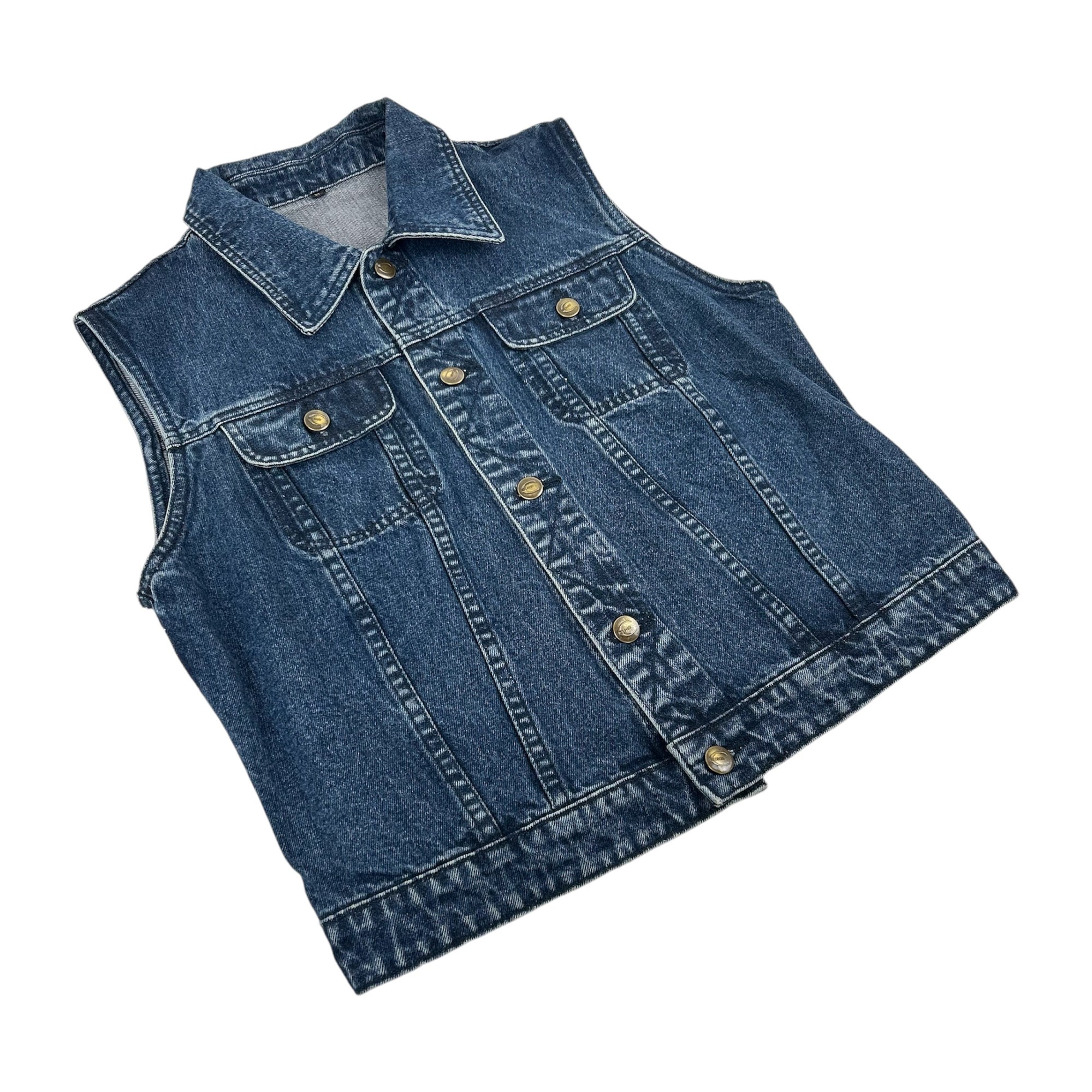 Cavalli Denim Vest