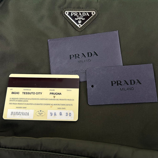 Prada Nylon Tote Bag