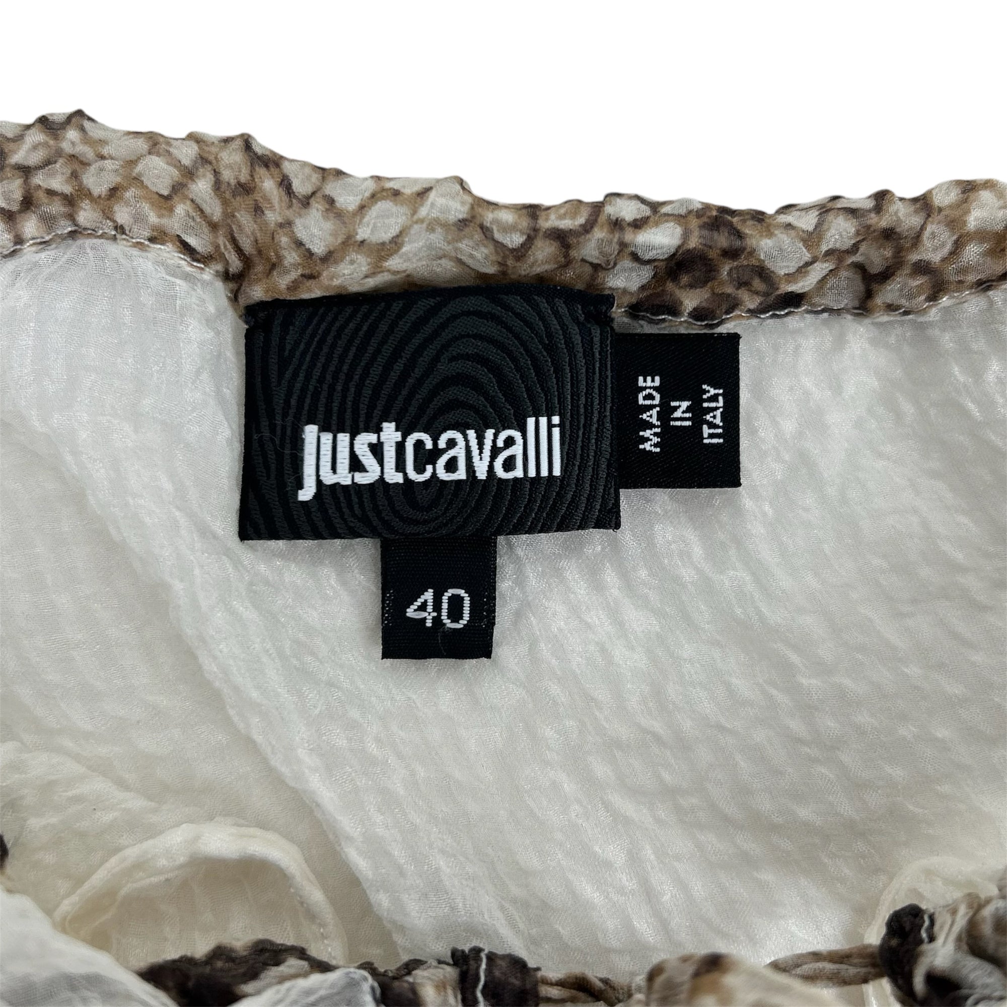 Cavalli Off Shoulder Blouse