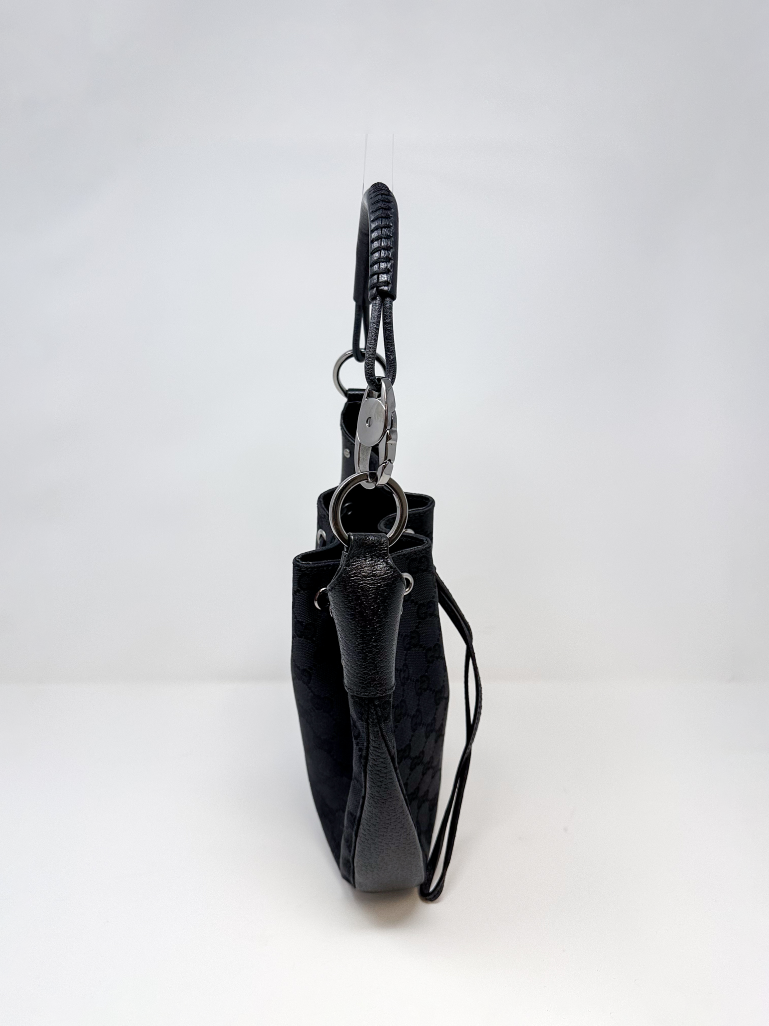 Gucci GG Canvas Drawstring Hobo