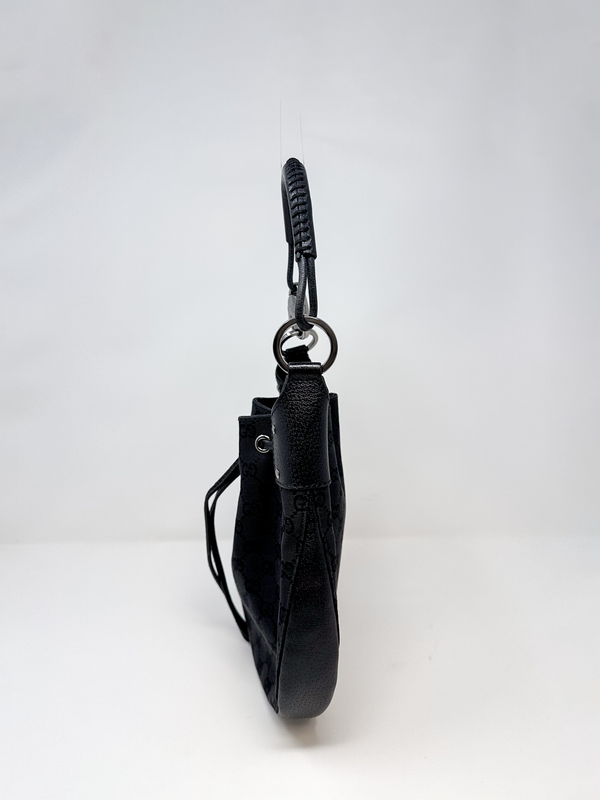Gucci GG Canvas Drawstring Hobo