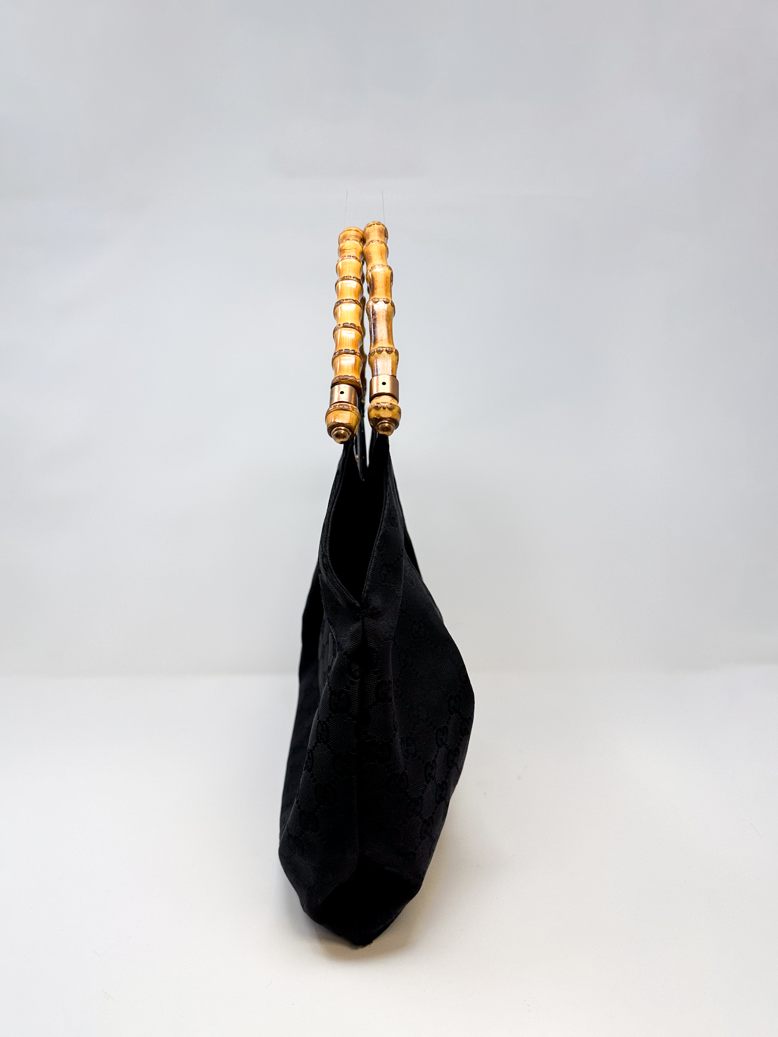 Gucci Bamboo Studded Hobo Bag