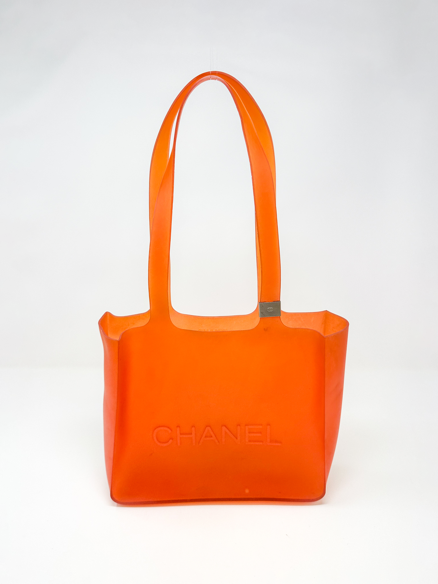 Chanel Jelly Rubber Tote Bag