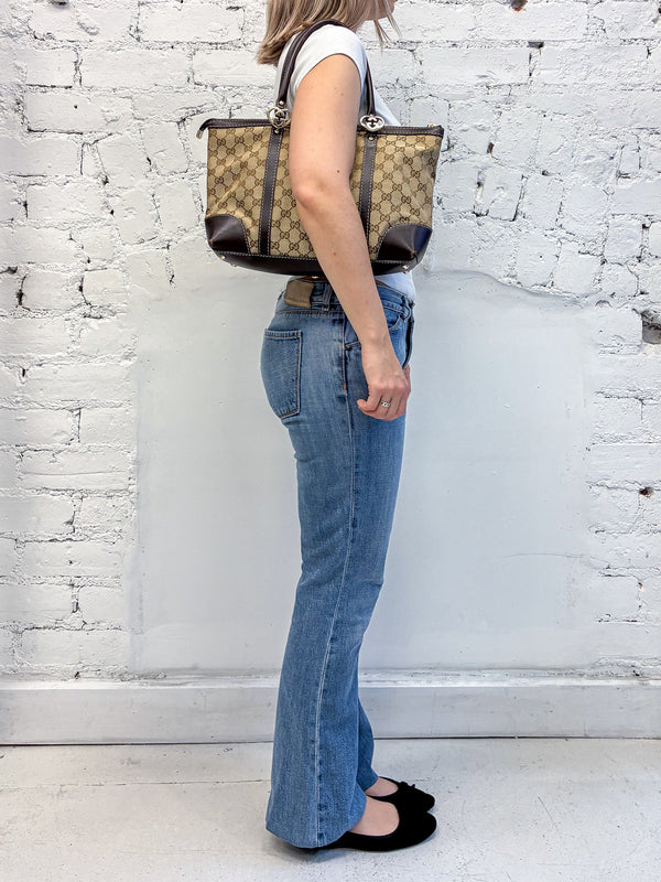 Gucci GG Canvas Lovely Tote Bag