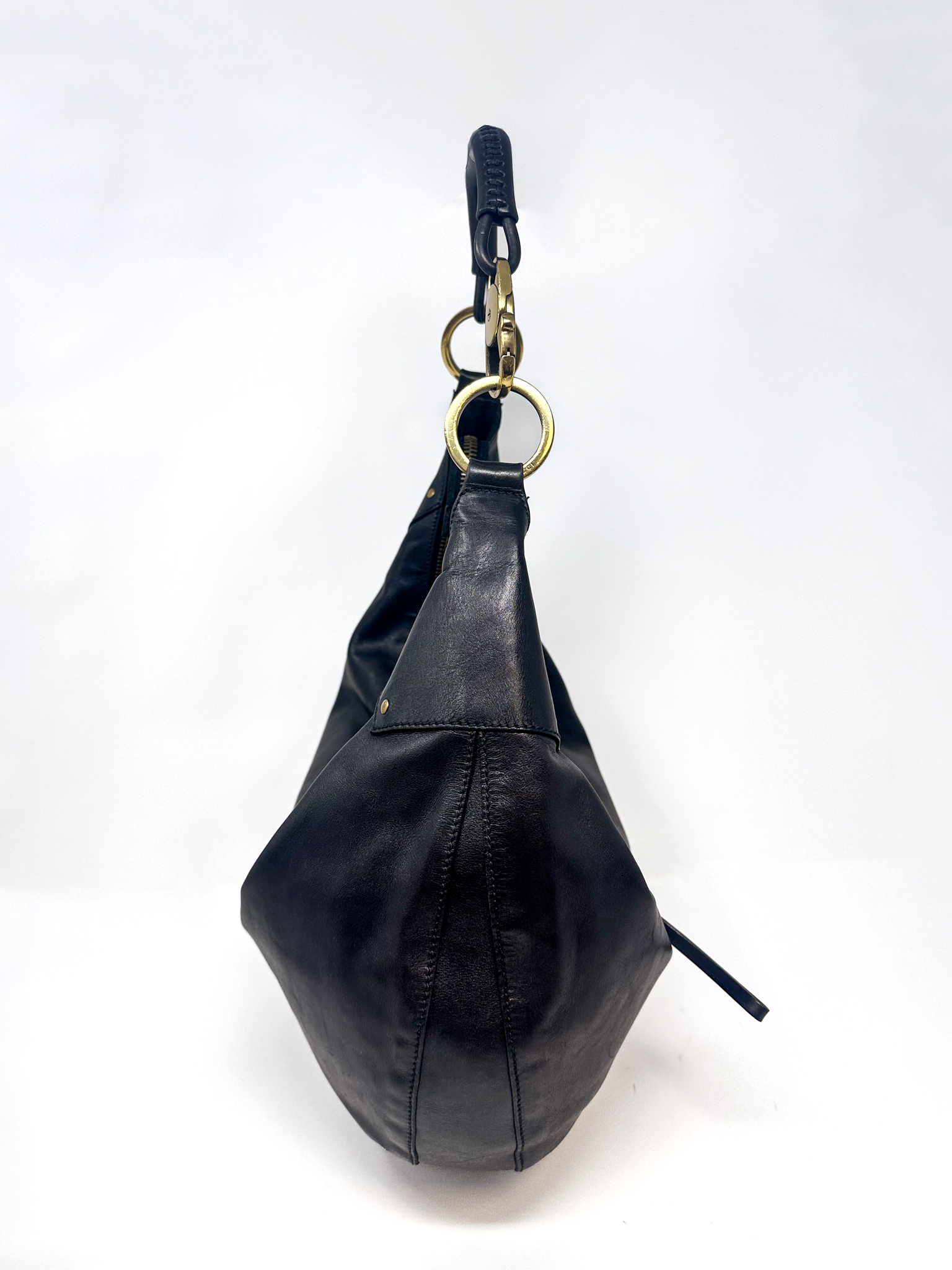 Gucci Leather Moon Hobo Bag