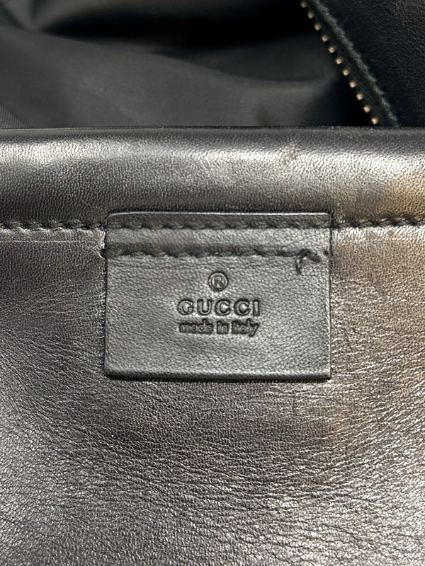 Gucci Leather Moon Hobo Bag