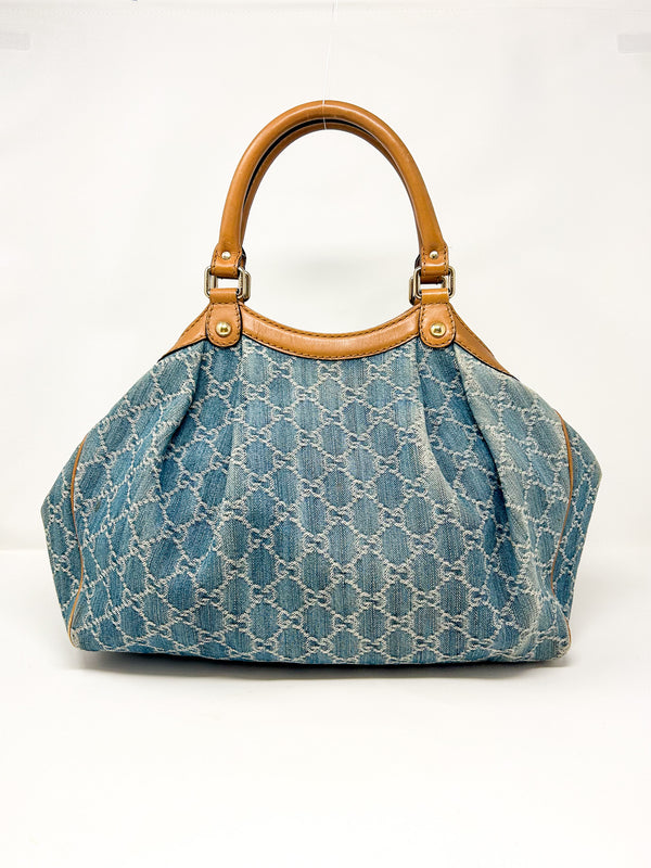 Gucci Denim GG Monogram Sukey