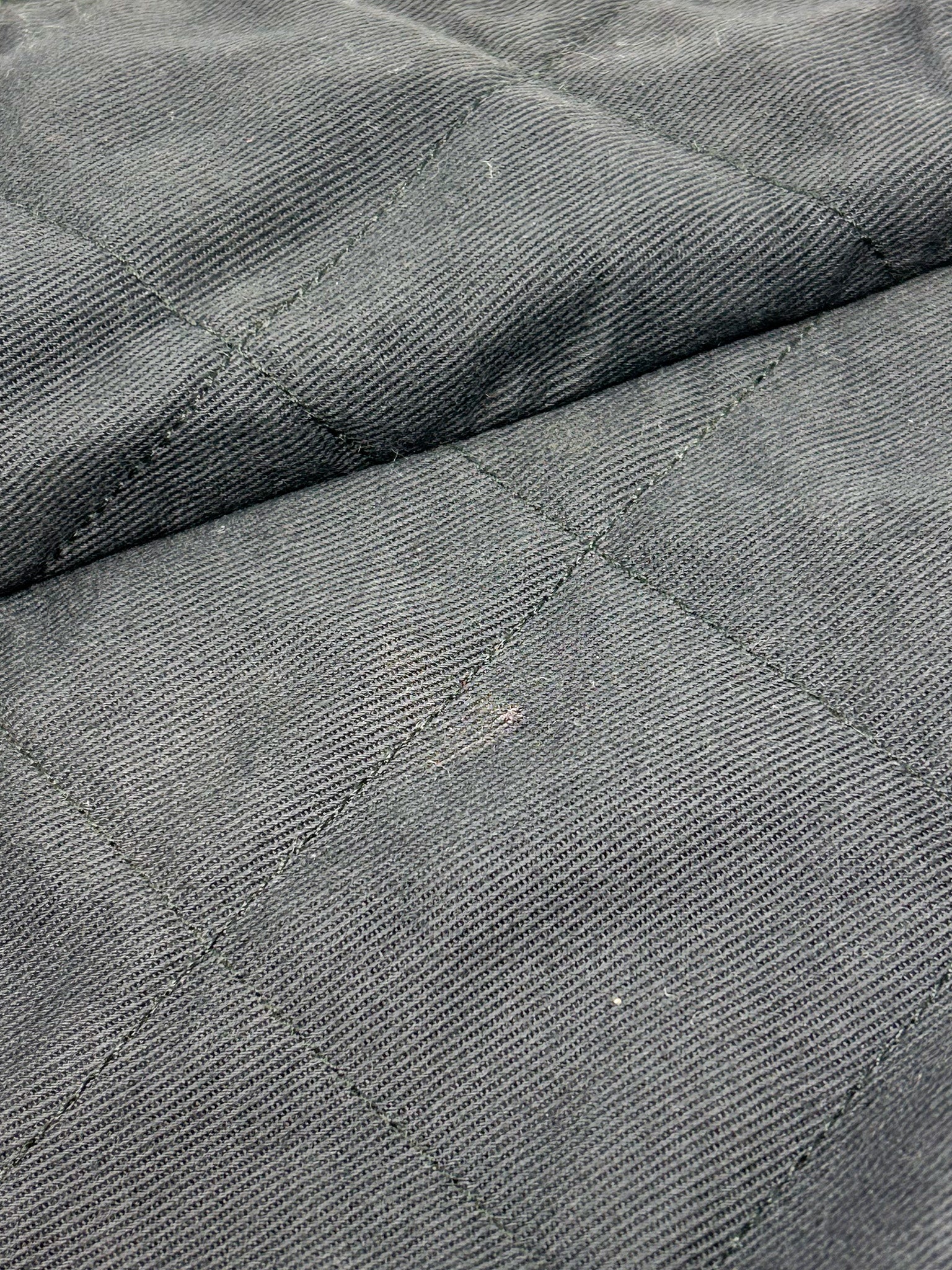 Chain Quilted Canvas Chain Ring Hobo Bag