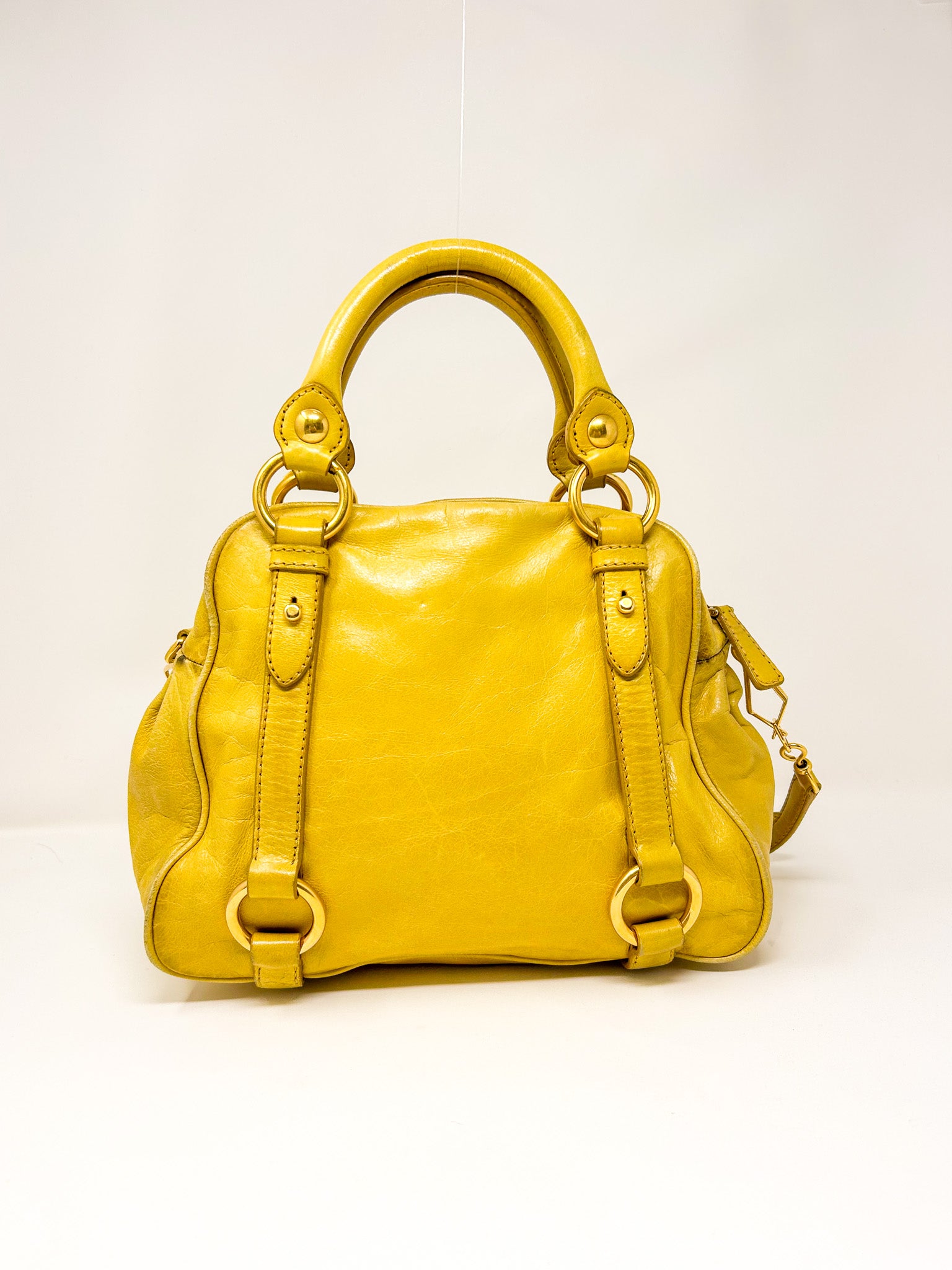 Miu Miu Vitello Lux Satchel Bag
