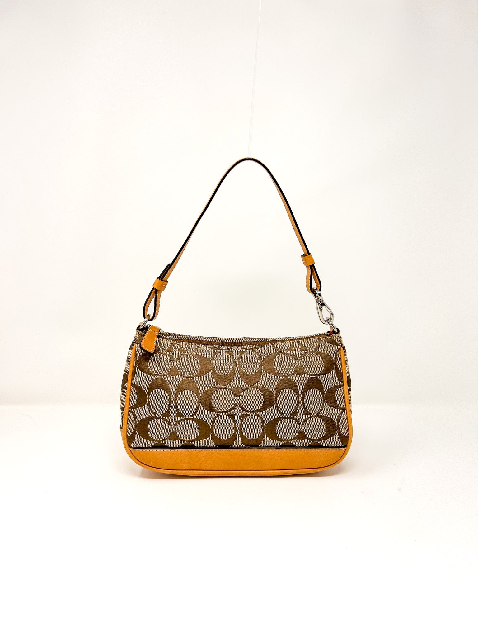 Coach Signature Demi Mini Pouch Shoulder Bag