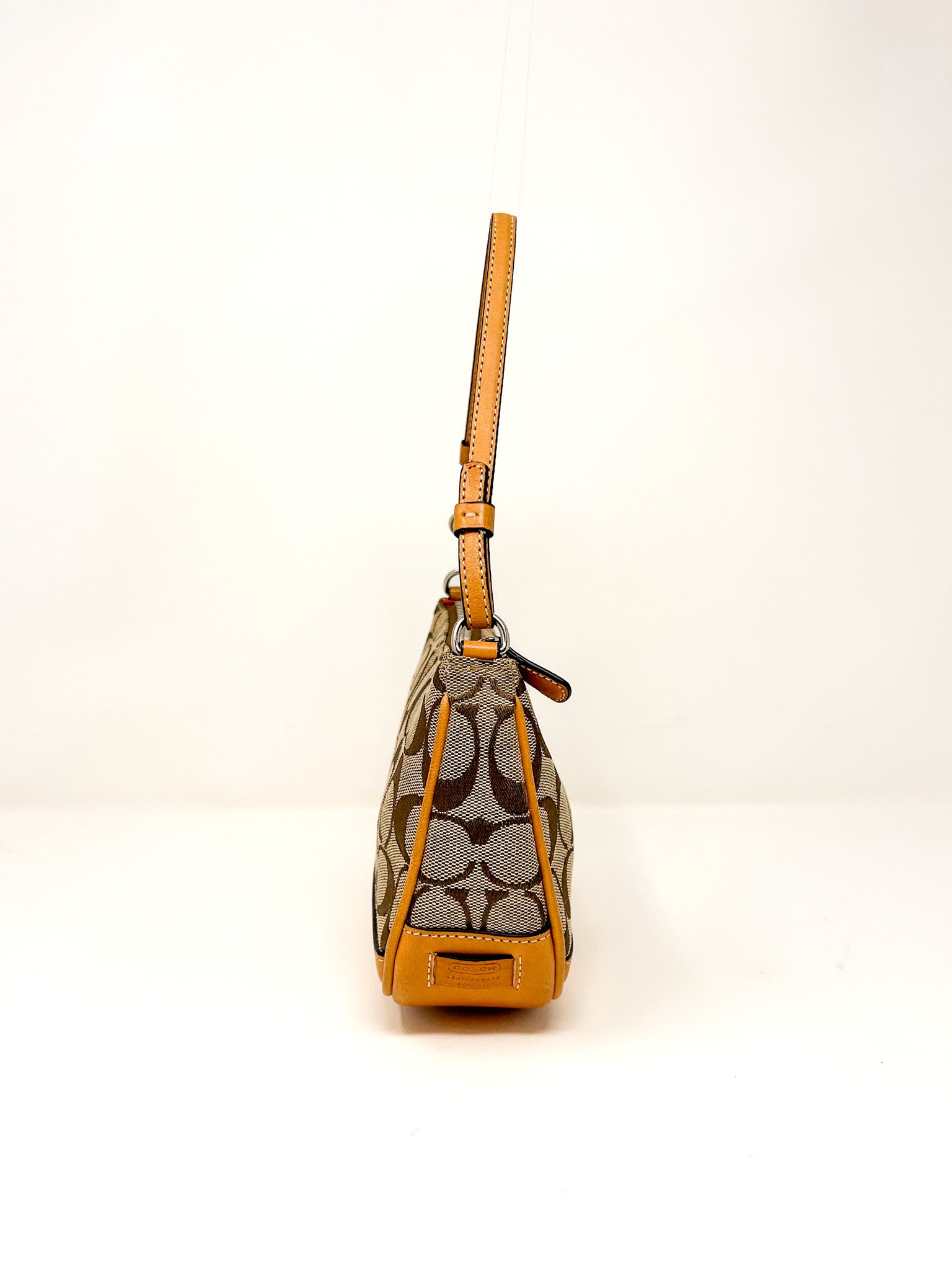 Coach Signature Demi Mini Pouch Shoulder Bag