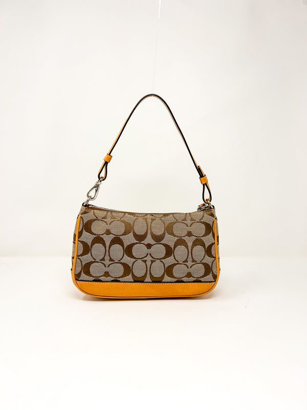 Coach Signature Demi Mini Pouch Shoulder Bag