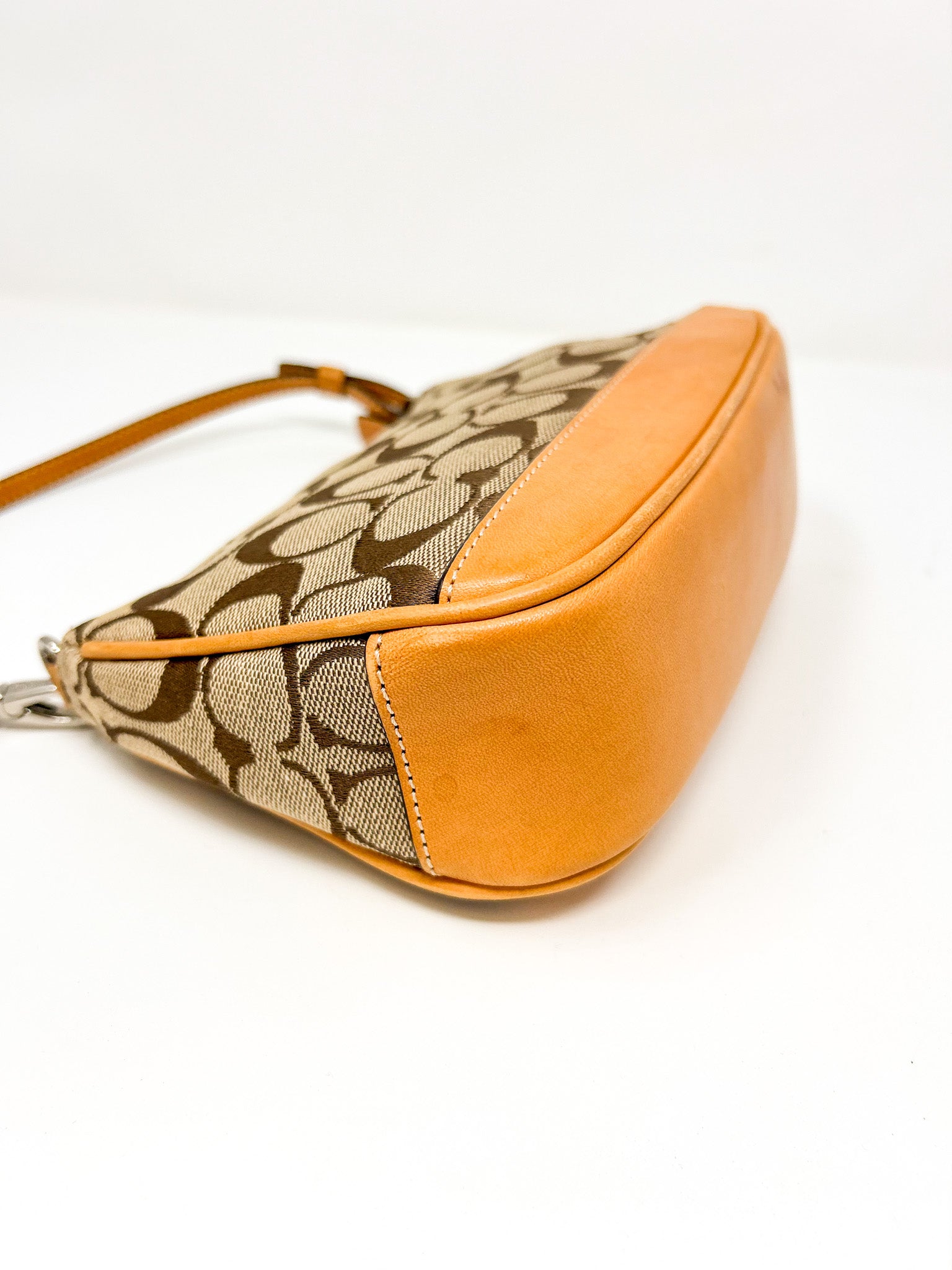 Coach Signature Demi Mini Pouch Shoulder Bag