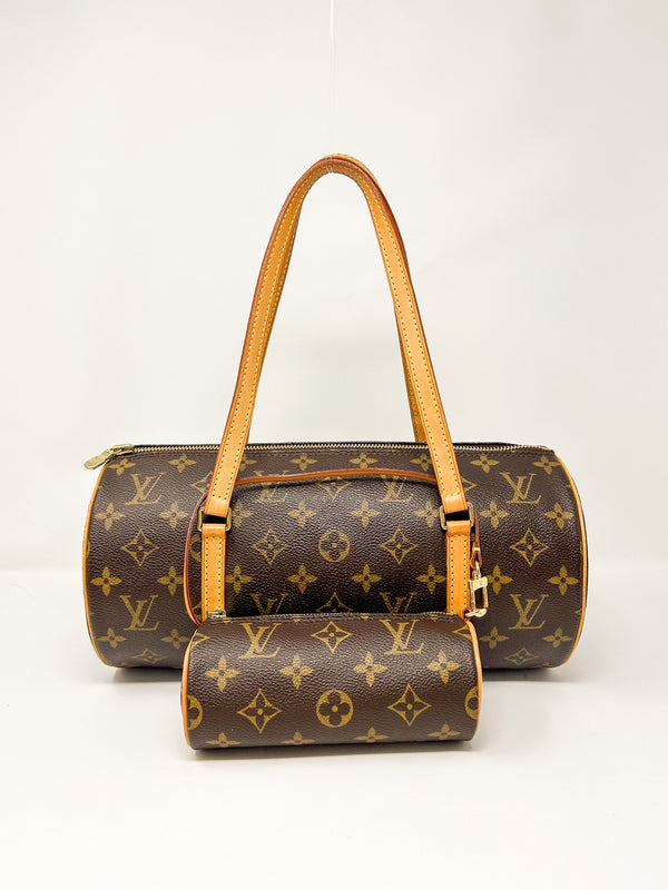 Louis Vuitton Monogram Papillon 30 with Mini Pochette