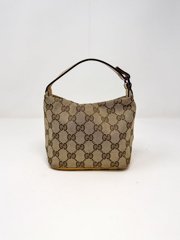 Gucci GG Canvas Mini Hobo Bag