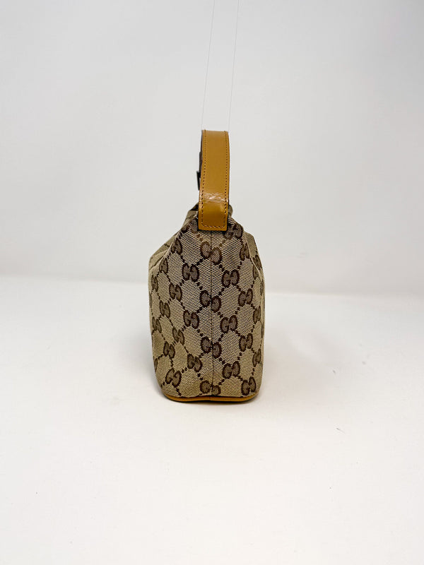 Gucci GG Canvas Mini Hobo Bag