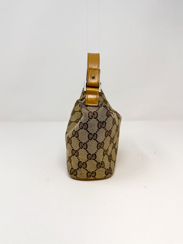 Gucci GG Canvas Mini Hobo Bag